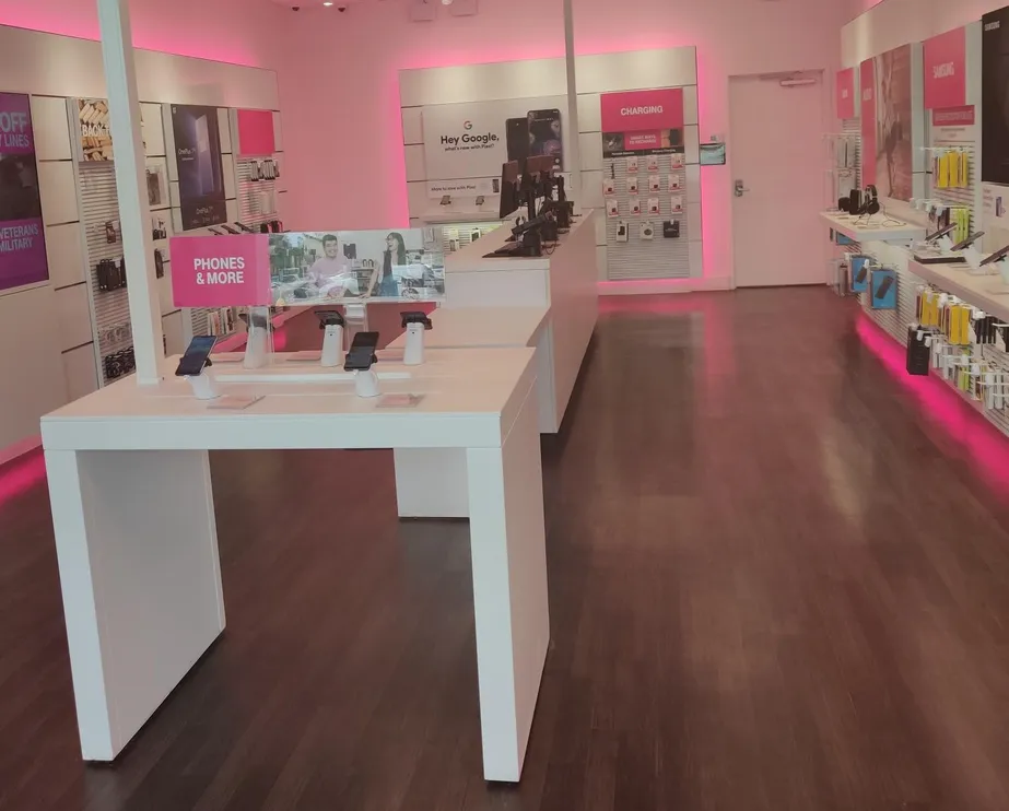  Interior photo of T-Mobile Store at Market Basket Plaza, Ashland, MA 