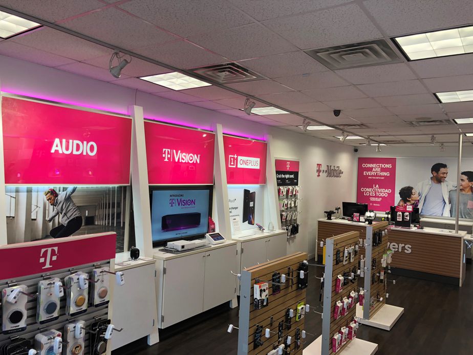 Interior photo of T-Mobile Store at Queens Blvd & Grand Ave, Elmhurst, NY