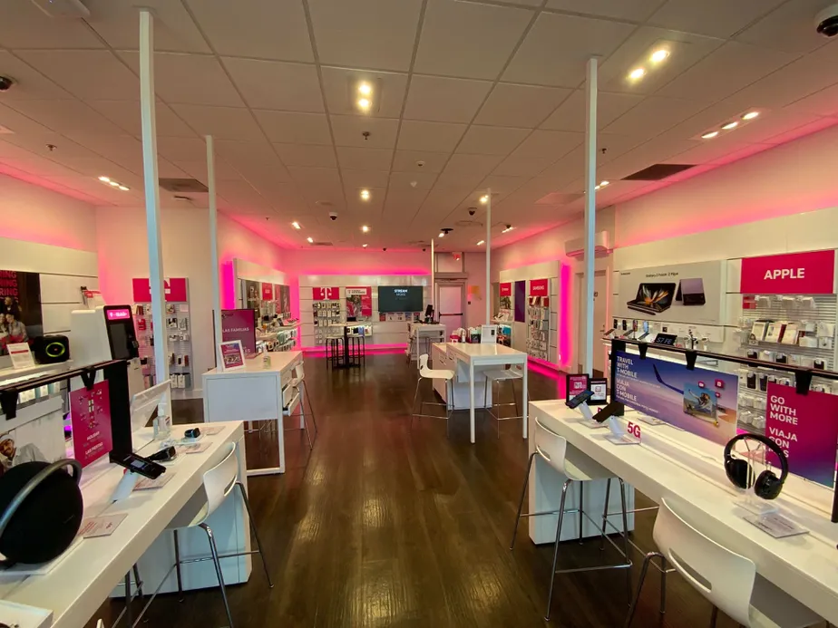 Interior photo of T-Mobile Store at Bristol & Warner, Santa Ana, CA