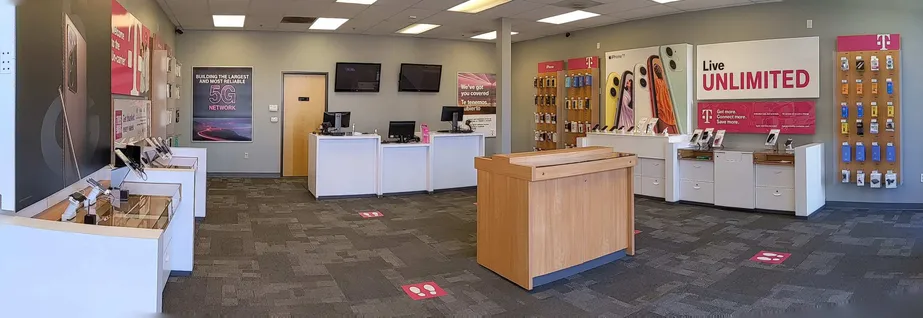 Interior photo of T-Mobile Store at SE 192nd Ave & SE Mill Plain Blvd, Vancouver, WA