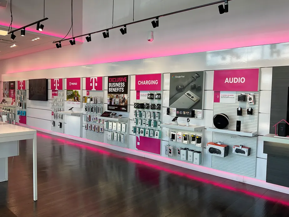 Interior photo of T-Mobile Store at Lakewood & Carson, Long Beach, CA