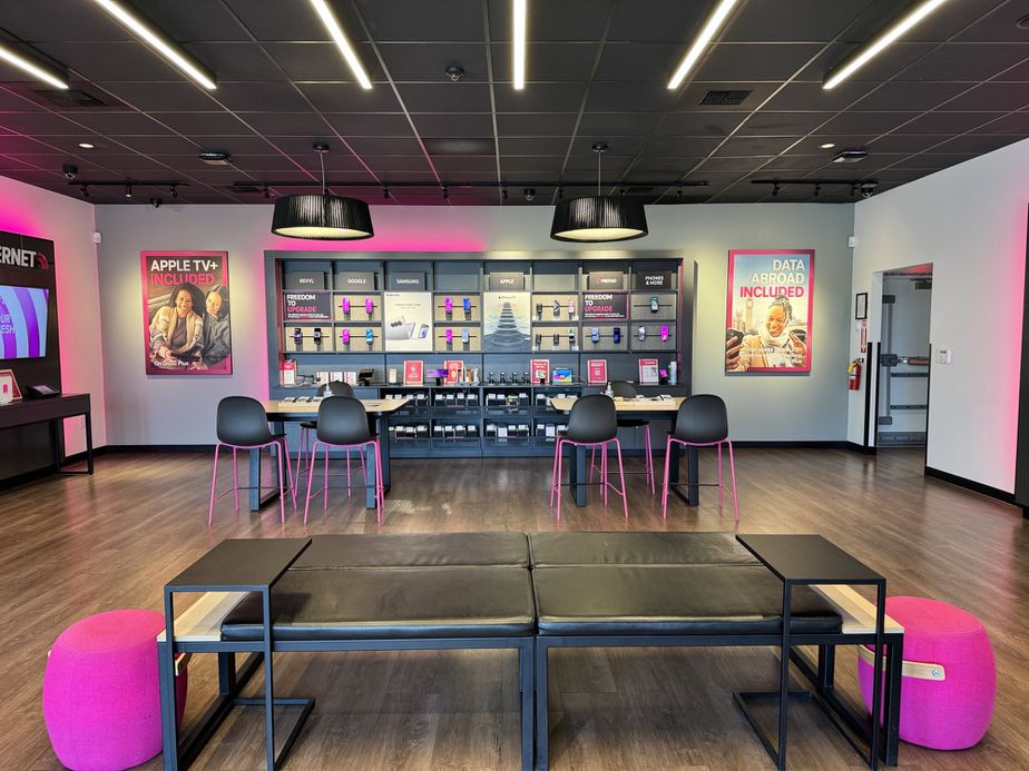 Interior photo of T-Mobile Store at Rainbow & Spring Mountain, Las Vegas, NV