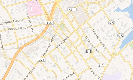 map of 524 Main Street New Rochelle, NY 10801