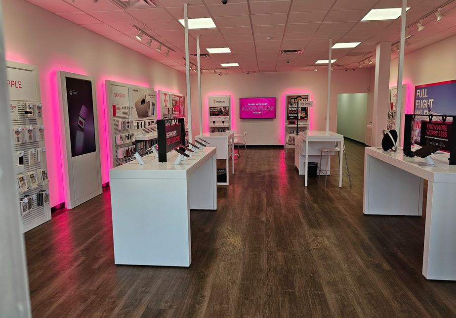 Interior photo of T-Mobile Store at Pines Blvd & S Flamingo Rd, Pembroke Pines, FL