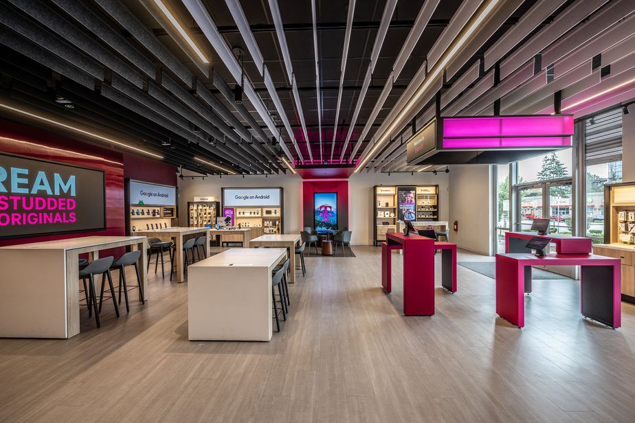 Interior photo of T-Mobile Store at Everett Mall Way & 95th Ct SE, Everett, WA