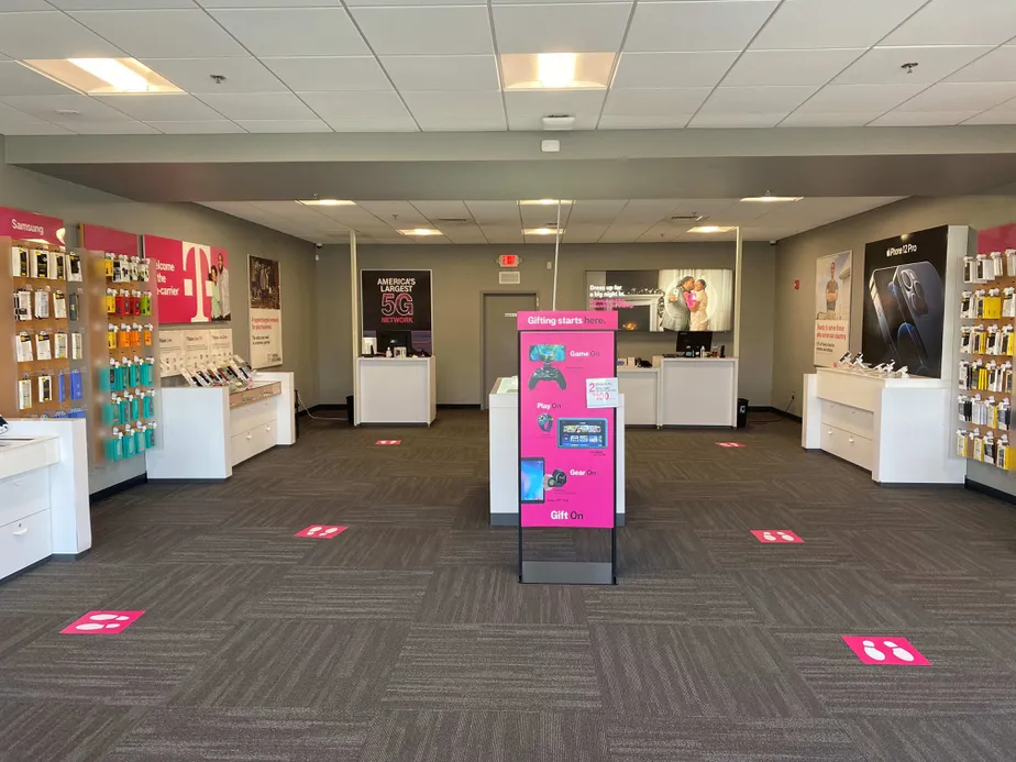  Interior photo of T-Mobile Store at Davis Straits & Spring Bars Rd, Falmouth, MA 