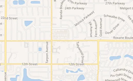 map of 3351 17th Street Sarasota, FL 34235