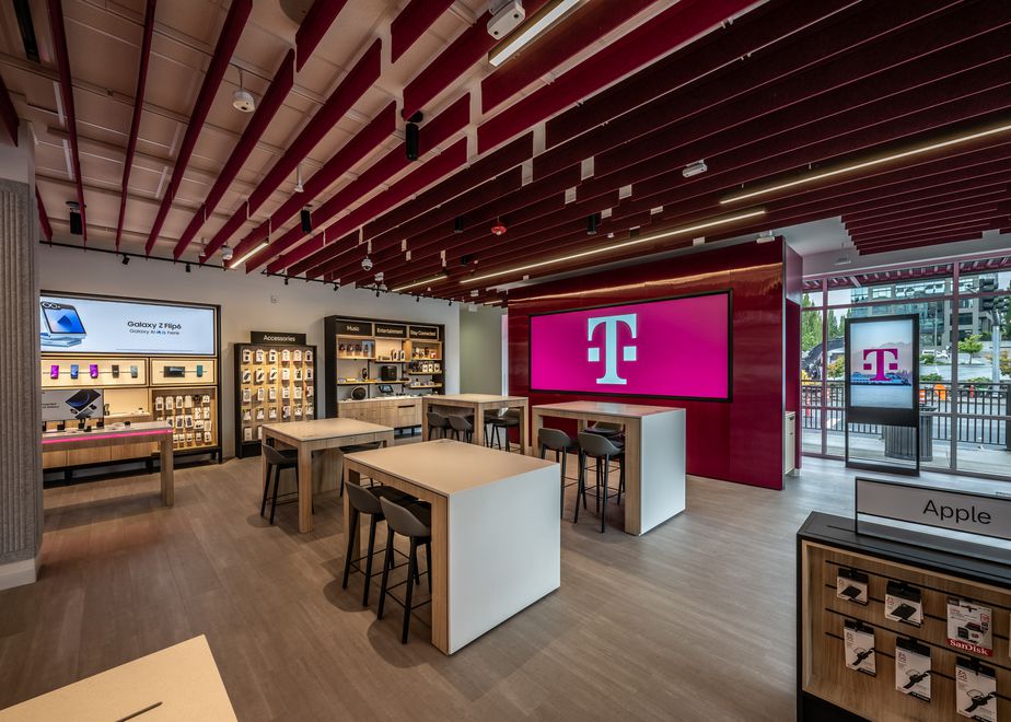 Interior photo of T-Mobile Store at Factoria & SE 36th St, Bellevue, WA