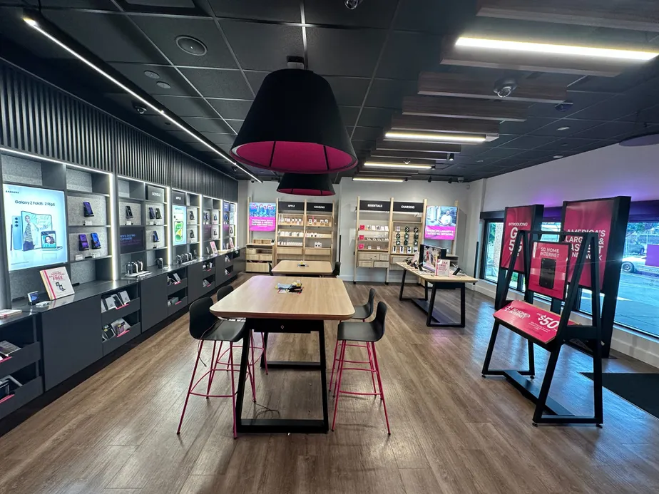 Interior photo of T-Mobile Store at Appleton Ave & County Line Rd, Germantown, WI