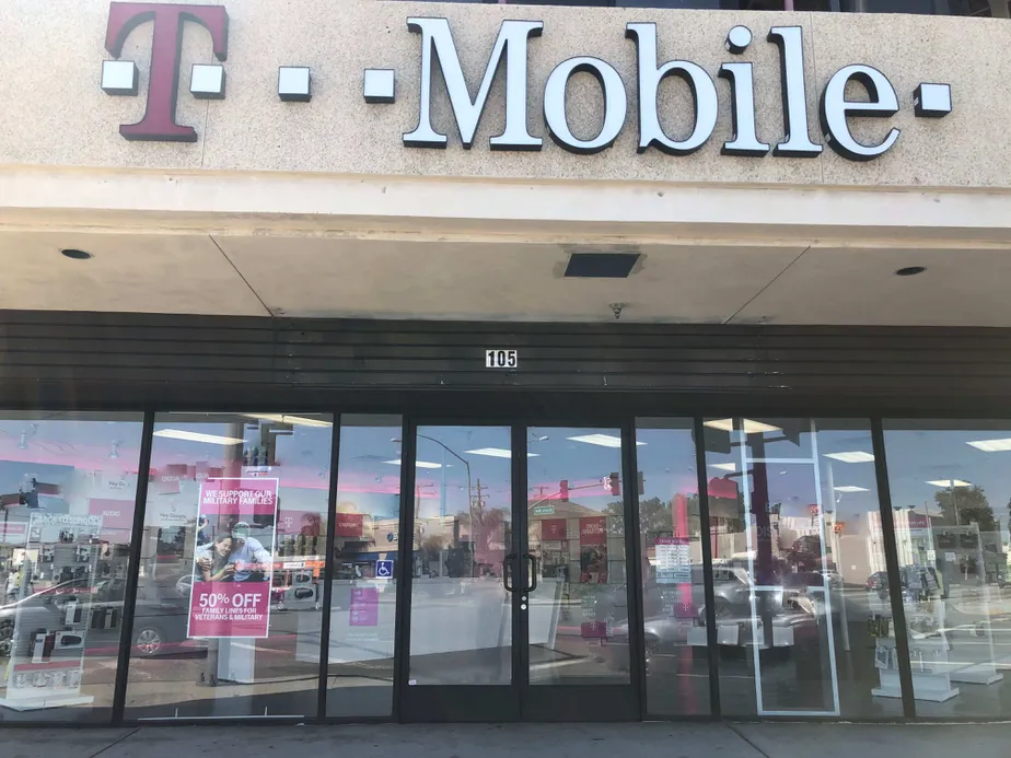 Exterior photo of T-Mobile store at Valley & Atlantic, Alhambra, CA
