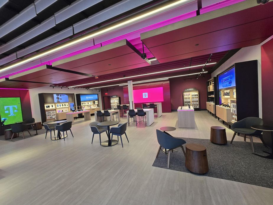 Interior photo of T-Mobile Store at Randall & County Line, Algonquin, IL