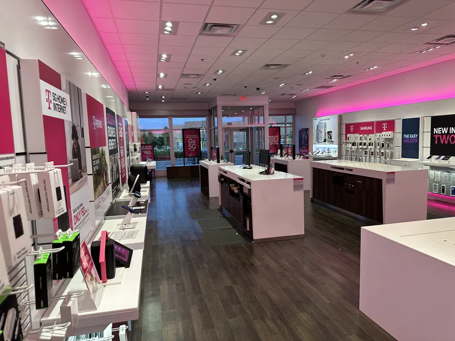 Interior photo of T-Mobile Store at Foothills Mall, Fort Collins, CO