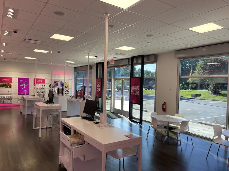 Interior photo of T-Mobile Store at Patton Ave & Regent Park Blvd, Asheville, NC