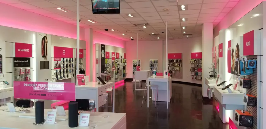 Interior photo of T-Mobile Store at LaGrange Plaza, LaGrange, GA