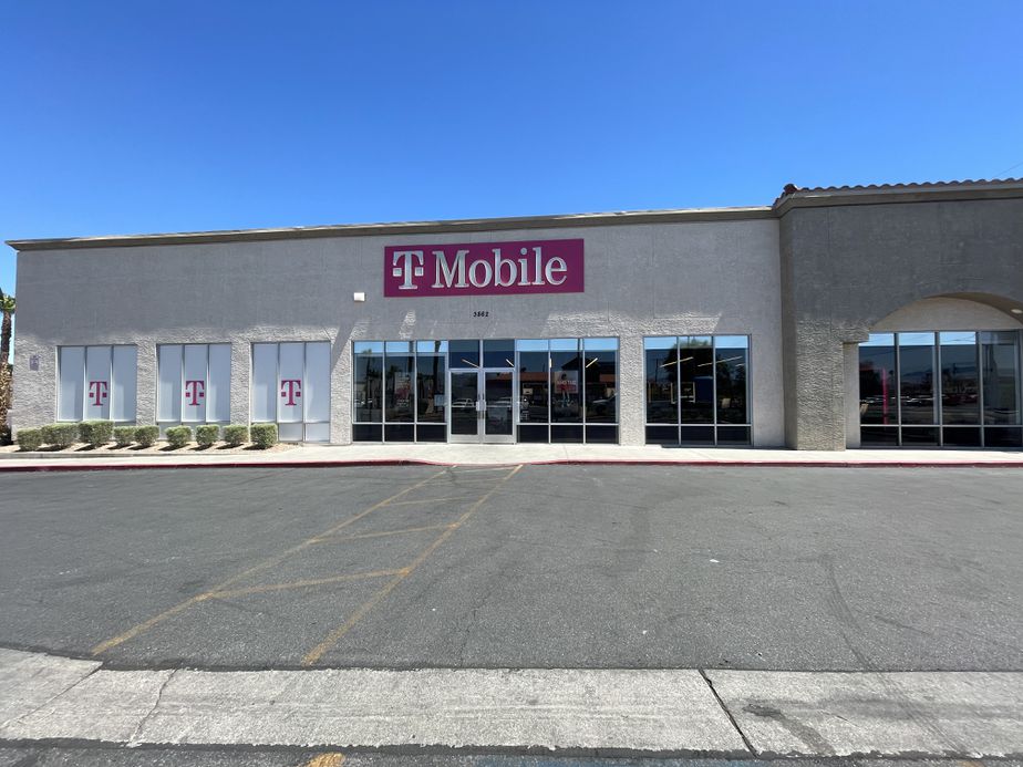 Exterior photo of T-Mobile Store at Sahara & Valley View, Las Vegas, NV