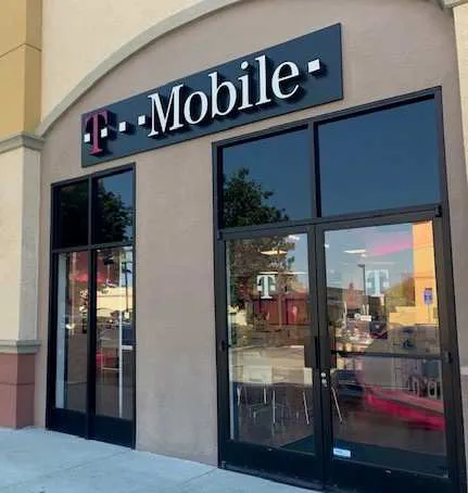 Exterior photo of T-Mobile store at Sepulveda & Nordhoff, North Hills, CA