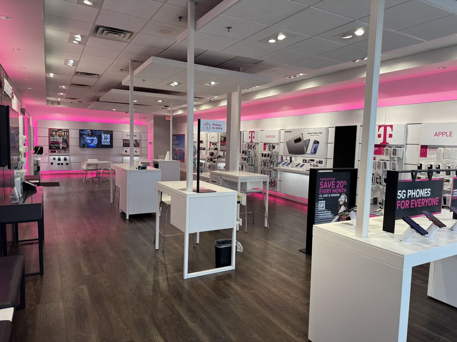 Interior photo of T-Mobile Store at Capetown Plaza, Hyannis, MA
