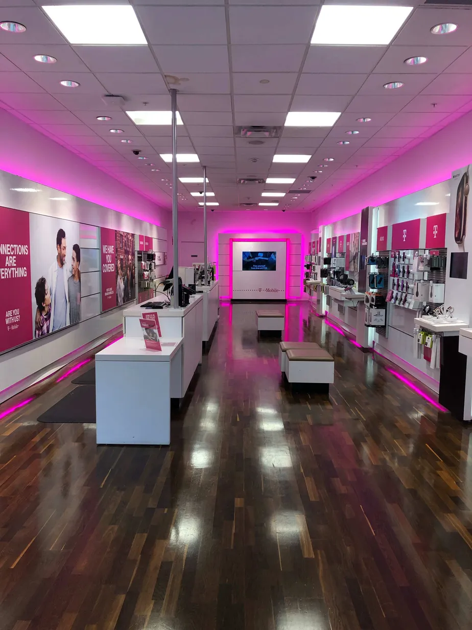 Interior photo of T-Mobile Store at Wellington Green Mall 2, Wellington, FL