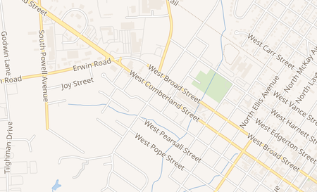 map of 1107 W Cumberland Street Ste 101 Dunn, NC 28334
