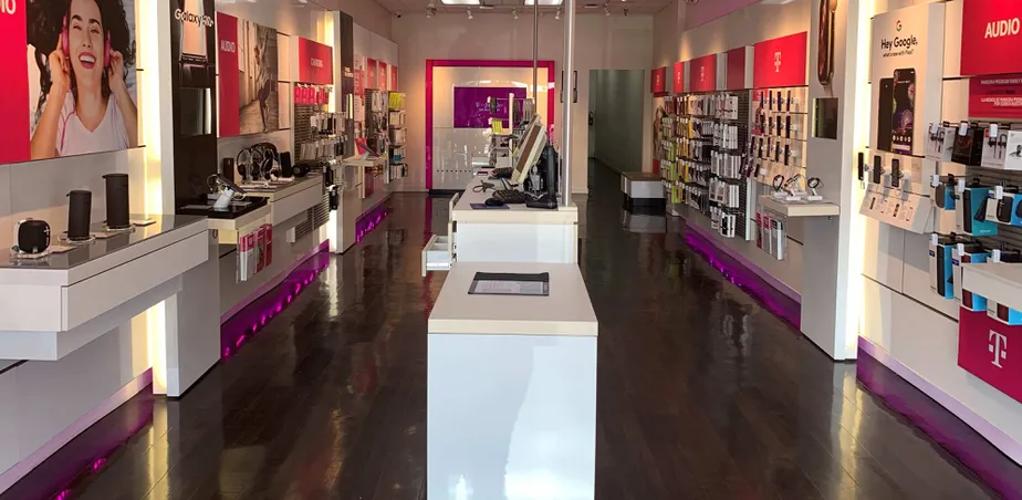 Interior photo of T-Mobile Store at Bird Rd & Ludlum 2, Miami, FL