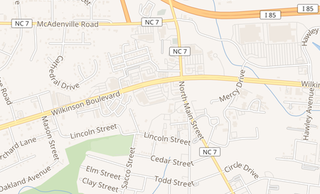 map of 6426 W. Wilkinson Blvd 6426 Belmont, NC 28012