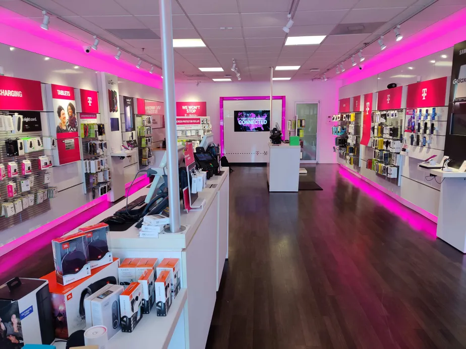 Interior photo of T-Mobile Store at N Cobb Pky & Acworth Due West, Acworth, GA