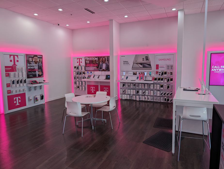 Interior photo of T-Mobile Store at 24th & Helmke, Wausau, WI