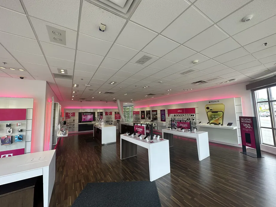 Interior photo of T-Mobile Store at Fairfax Blvd & Main St, Fairfax, VA