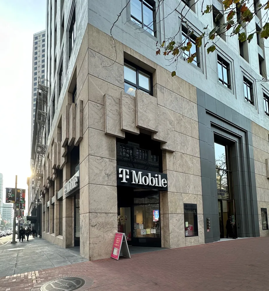  Exterior photo of T-Mobile Store at Market St & 3rd St, San Francisco, CA 