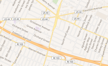 map of 1045 Broad St Providence, RI 02905