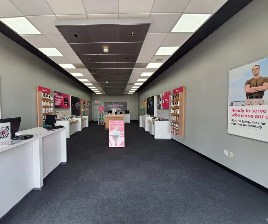 Interior photo of T-Mobile Store at Broadway St & 62nd St, Galveston, TX