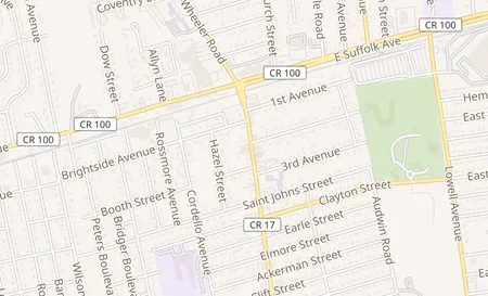 map of 61 Carleton Ave Central Islip, NY 11722