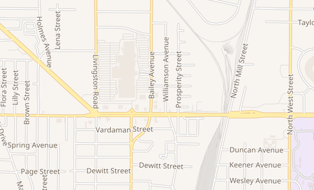 map of 2440 Bailey Ave. C Jackson, MS 39213