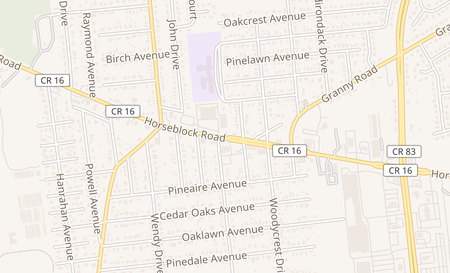 map of 771 Horseblock Road Farmingville, NY 11738