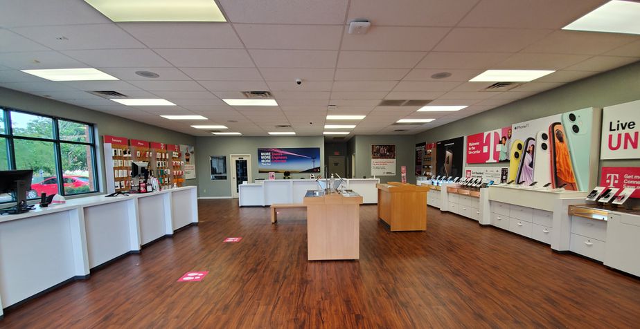 Interior photo of T-Mobile Store at Azalea Square, Summerville, SC