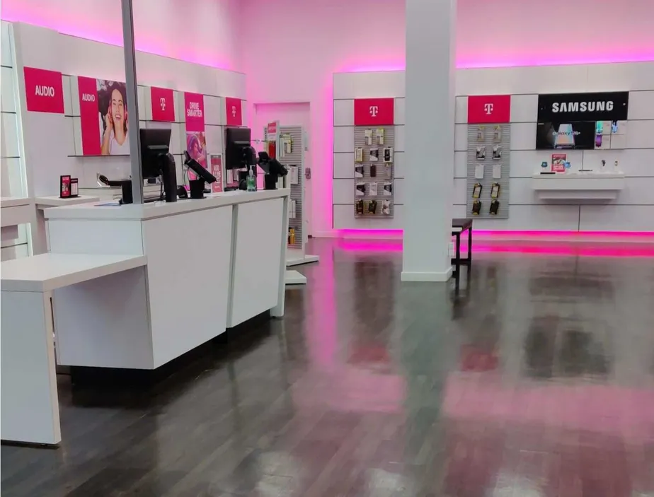 Interior photo of T-Mobile Store at North Hanover Mall, Hanover, PA