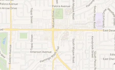 map of 3025 E. Desert Inn Rd 7 Las Vegas, NV 89121