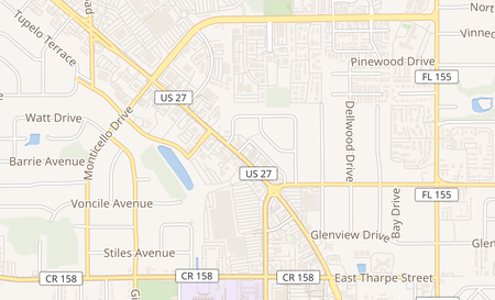 map of 2069 N Monroe St Tallahassee, FL 32303