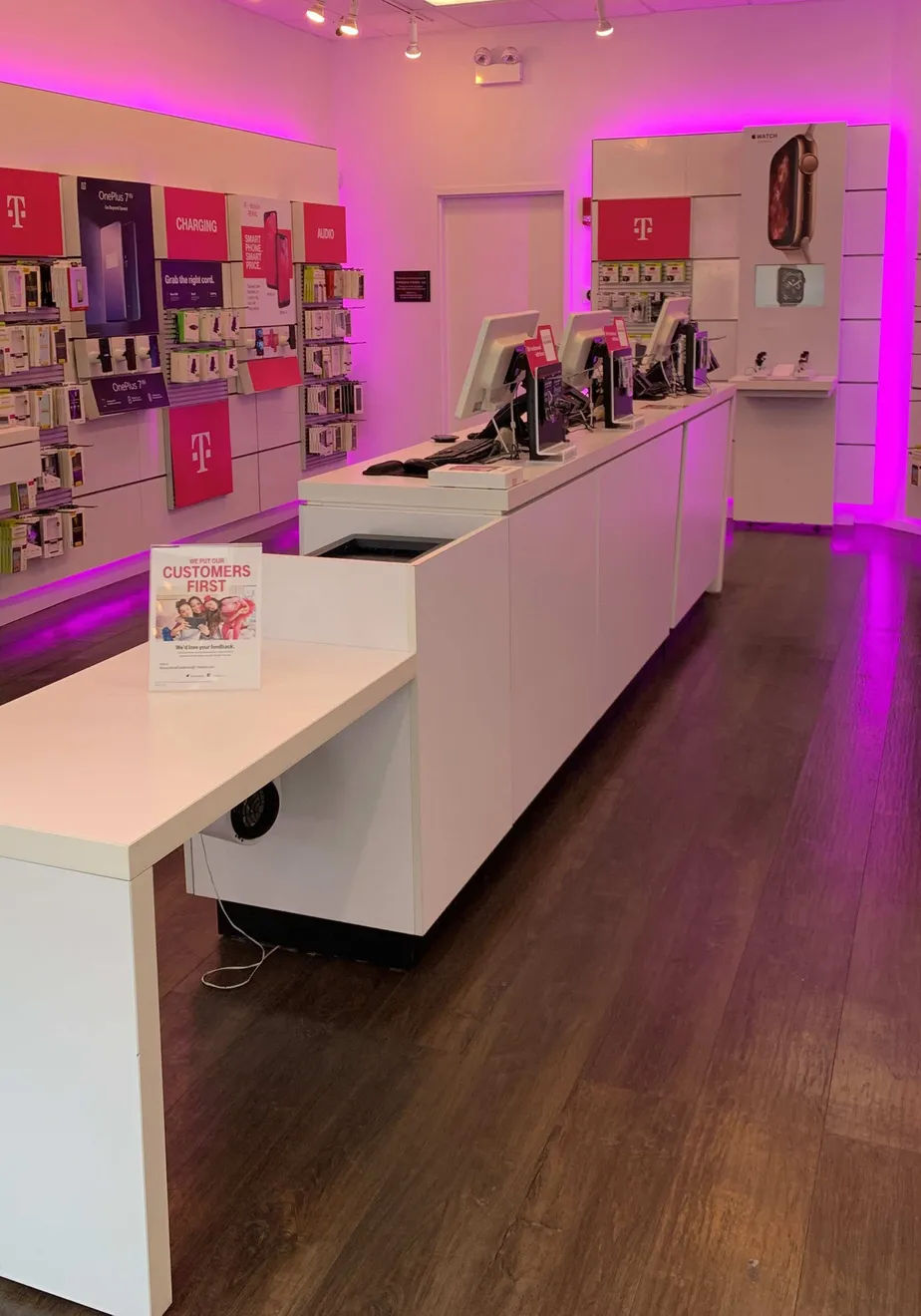 Interior photo of T-Mobile Store at Fashion Outlets Of Chicago, Rosemont, IL