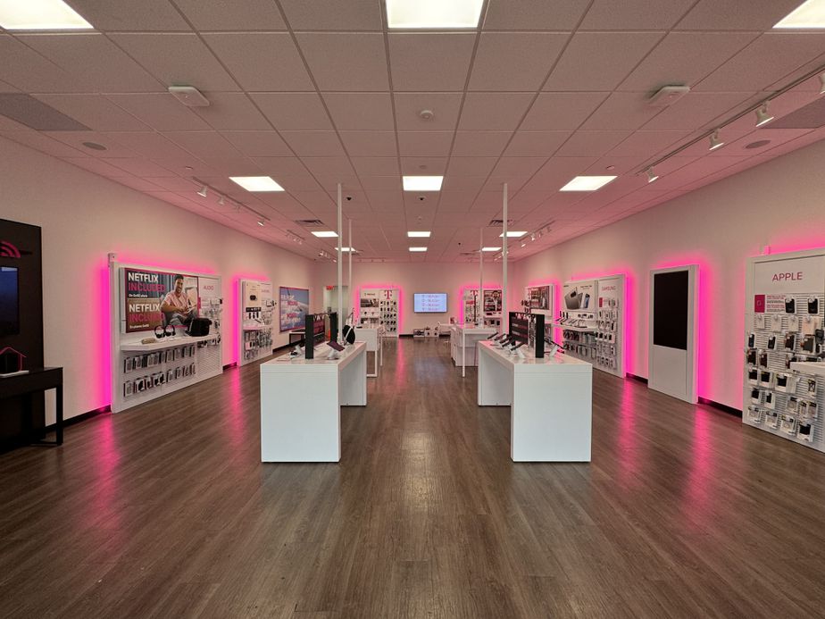 Interior photo of T-Mobile Store at Wicks Rd & Hamilton Ave, Brentwood, NY