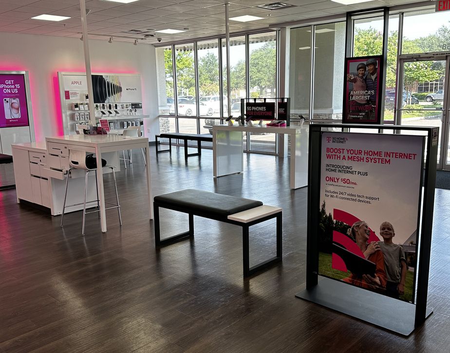 Interior photo of T-Mobile Store at Sadler Rd & S 14th St, Fernandina Beach, FL