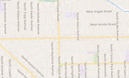 map of 3935 W Lawrence Ave Chicago, IL 60625