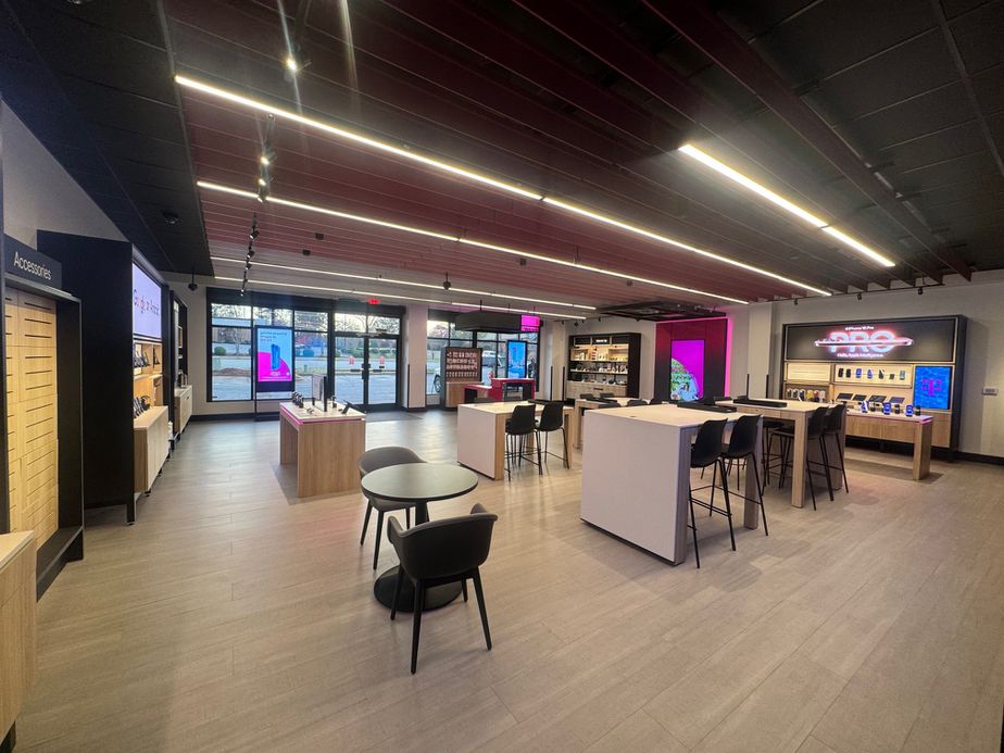 Interior photo of T-Mobile Store at Farr Village, Anderson, SC