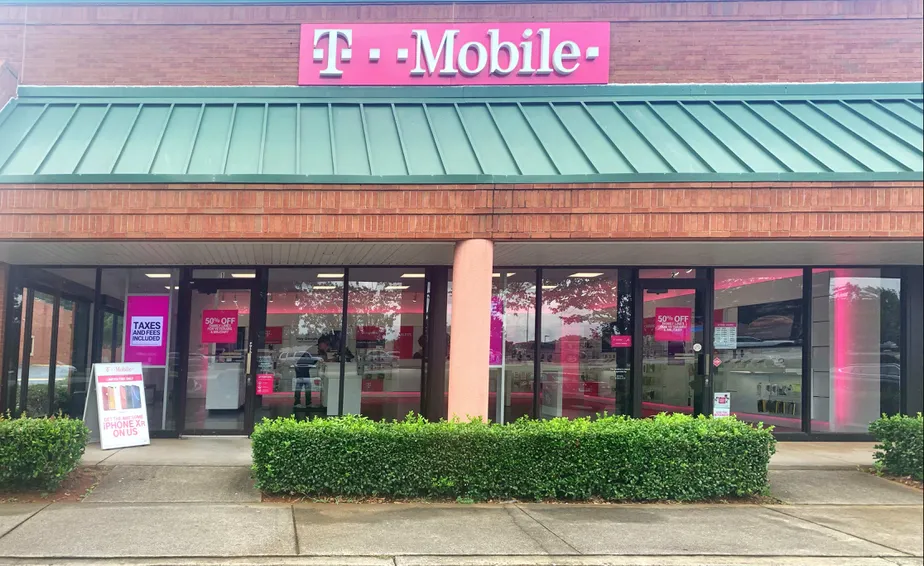 Exterior photo of T-Mobile store at Lawrenceville-suwanee & Old Peachtree, Suwanee, GA 