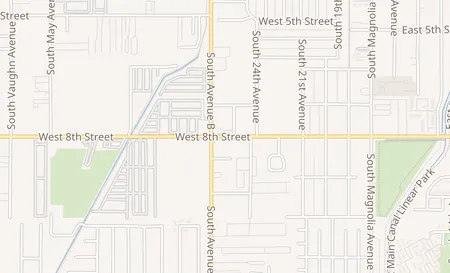 map of 2470 W 8th St Yuma, AZ 85364
