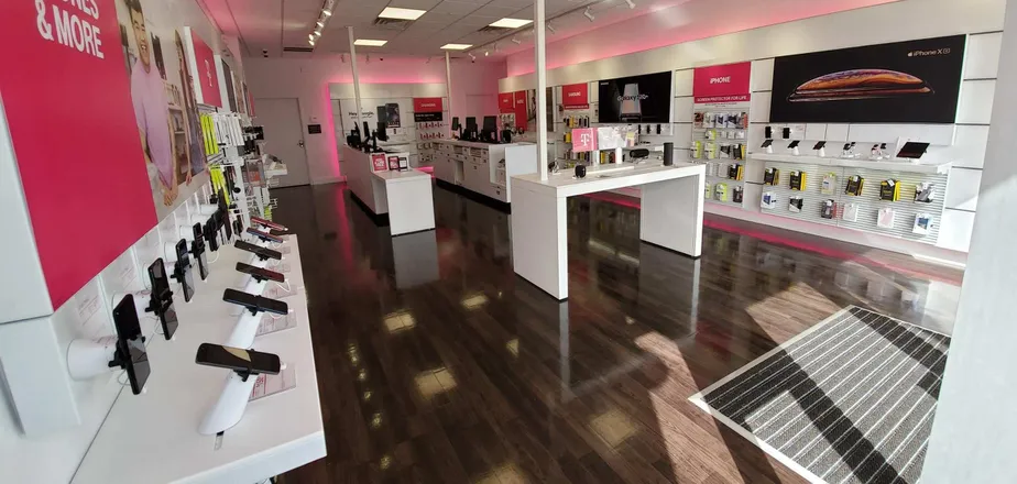 Interior photo of T-Mobile Store at Roosevelt Blvd N & Gandy Blvd N, St Petersburg, FL