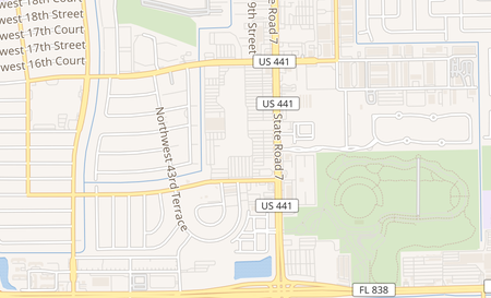 map of 1299 NW 40th Ave D Lauderhill, FL 33313