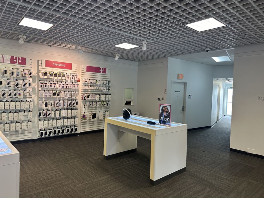Interior photo of T-Mobile Store at Burlington Square, Burlington, MA