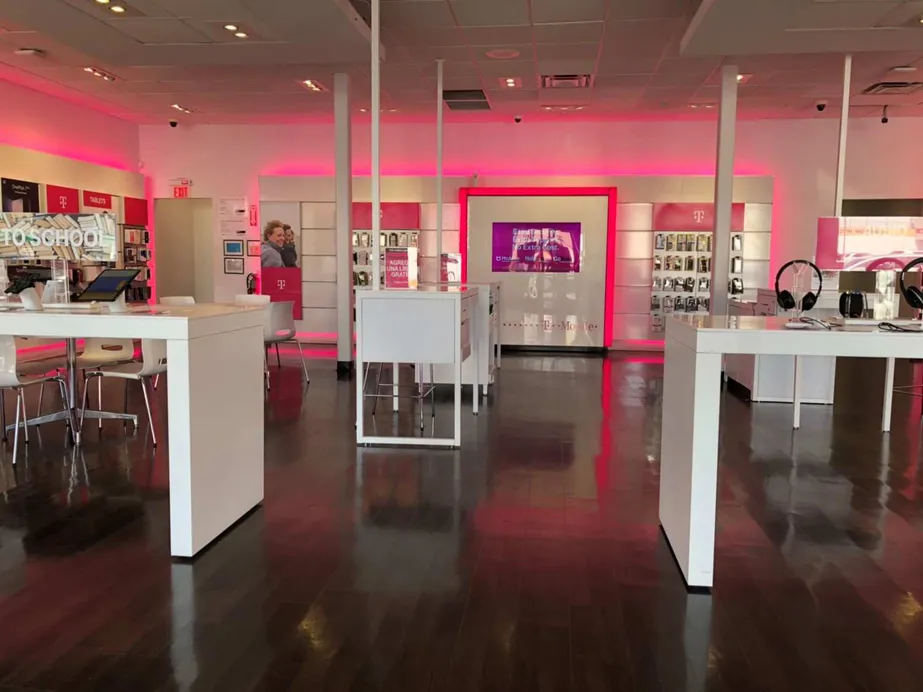 Interior photo of T-Mobile Store at Jamaica & 251st St., Bellerose, NY