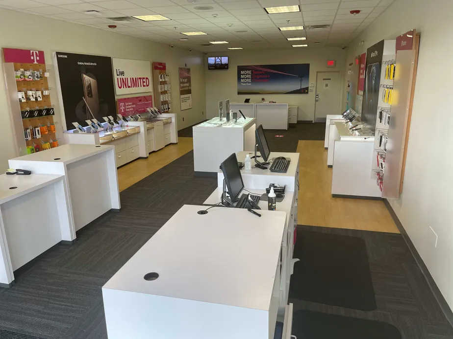 Interior photo of T-Mobile Store at Russell St & S Maple St 3, Hadley, MA
